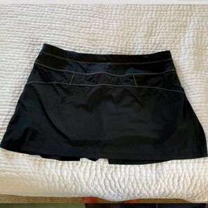 Athleta Black Athletic Skort, Large